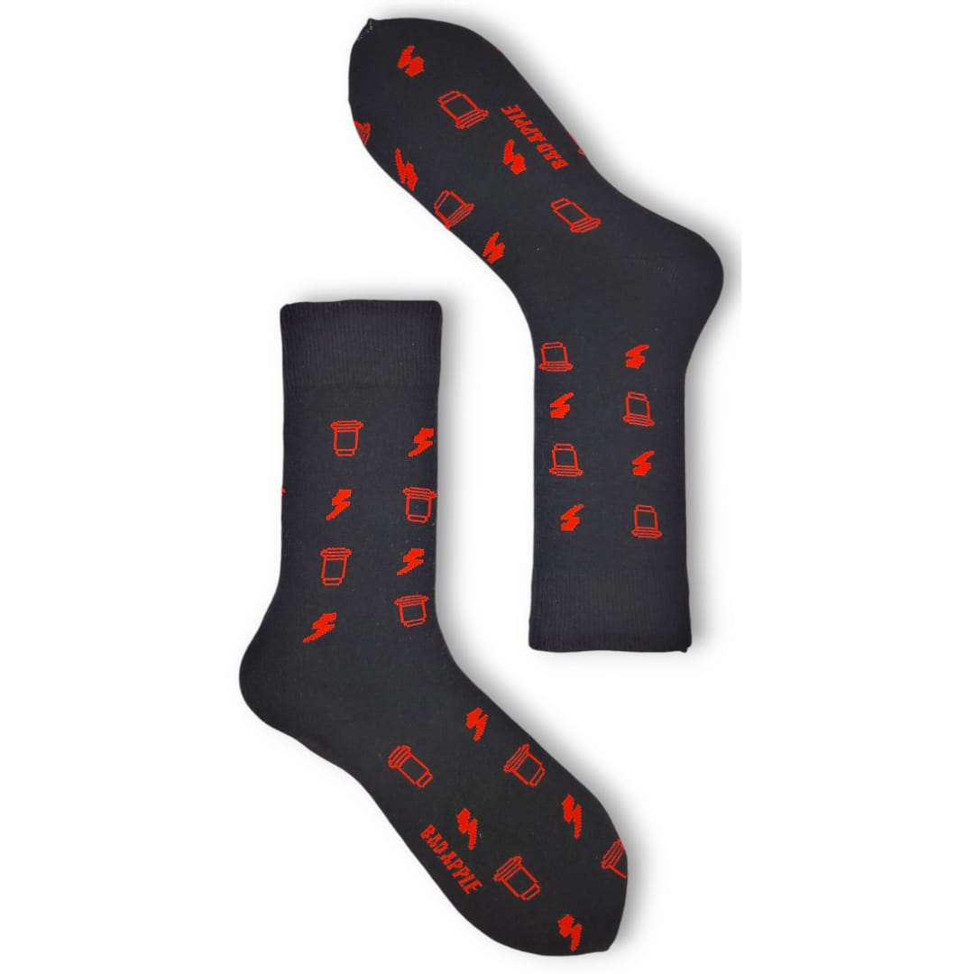 Coffee Bolt Calcetín