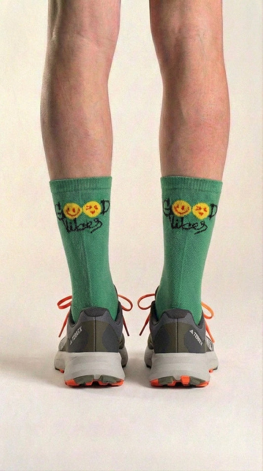 Calcetín Performance Pro Good Vibes Verde