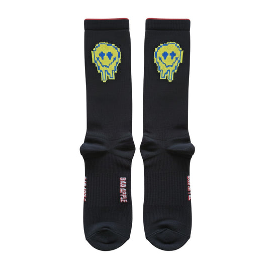 Calcetín Performance Pro Cara derretida Negro