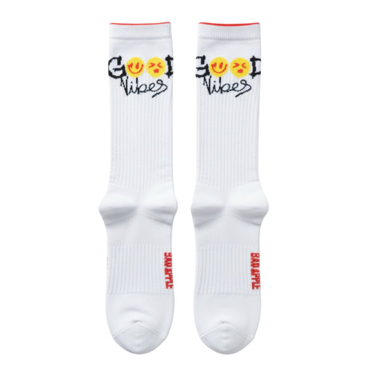 Calcetín Performance Pro Good Vibes Blanco