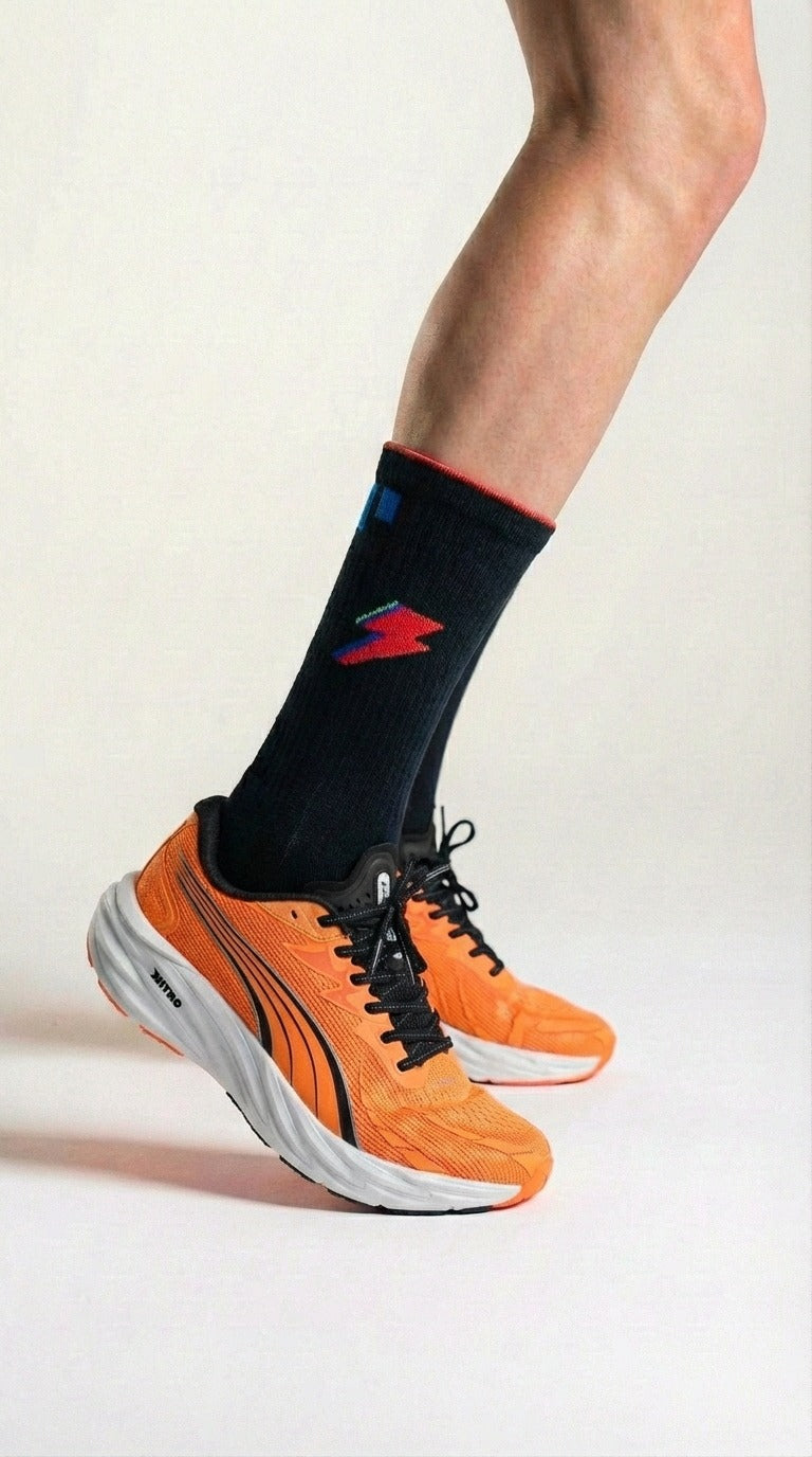 Calcetín Performance Pro Rayo Negro